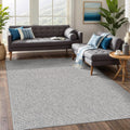 Beverly Rug Easy Jute Gray Rug 5x7 for Indoor Outdoor Use