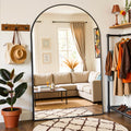 Full Length Mirror 82in x 44in Arched Full Body Mirror - Oversized