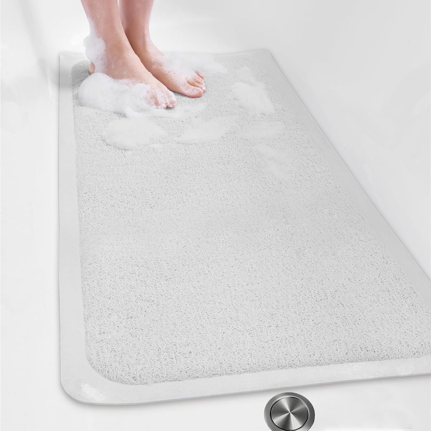Mecko Non Slip Shower Mats for Safe and Comfortable Bathing