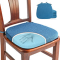 Memory Foam Chair Cushions 4 Pack U-Shape 16in - Comfortable Dining