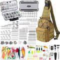 Fishing Gear Kit for Men 482 Pcs Complete Tackle Set - Ready to Fish