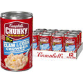 Campbell's Chunky Clam & Corn Chowder with Bacon - Hearty Ready Soup