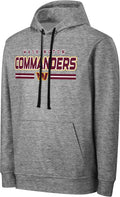 Men's Gray Team Color Wordmark Performance Hoodie - Official NFL
