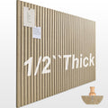 Large Cork Boards for Walls 48x36 - Felt Wall Tiles Pack