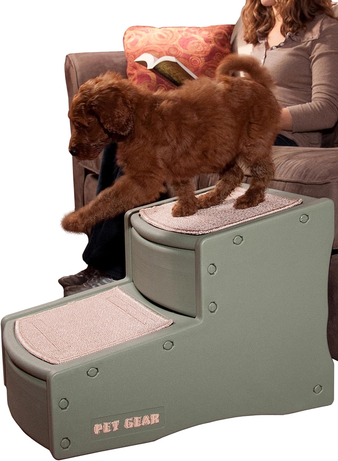 Pet Gear Easy Step II Pet Stairs for Cats and Dogs Up to 150 lbs