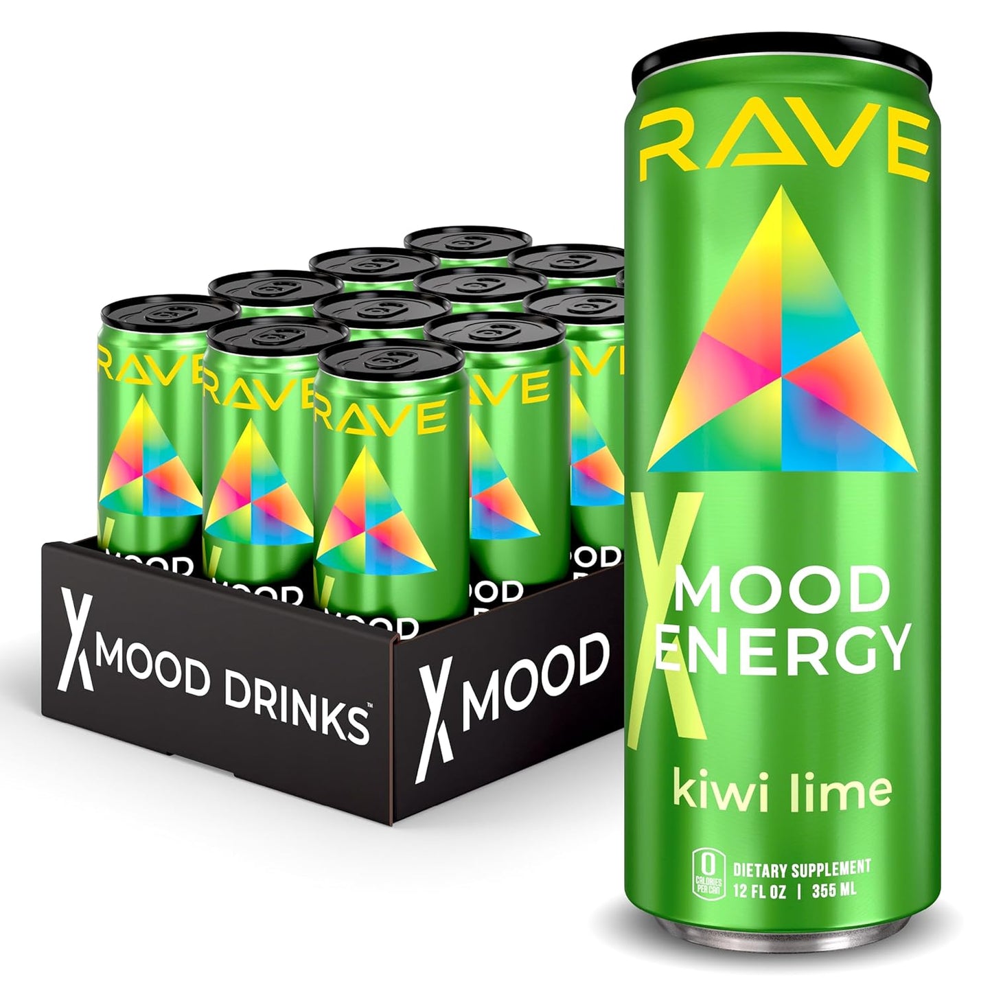RAVE Mood Energy Drink: Mind-Blowing Boost with Mushrooms