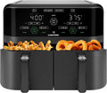 Chefman Dual Basket Air Fryer - Hi-Fry Power