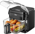 Glass Air Fryer 5.8QT with Basket - Compact Oil-Less Cooking