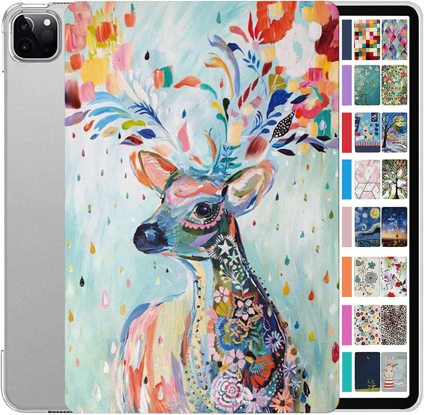 DuraSafe iPad PRO 11 Inch Case with Deer Print - Slim & Stylish