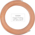 GOORY Copper Tubing 3/4 in OD x 50 ft Coil - Reliable Refrigeration