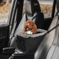 Center Console Dog Car Seat for Small Dogs - Safe Booster