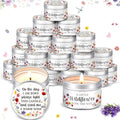 Lavender Baby Shower Candles Set of 24 for Perfect Party Favors
