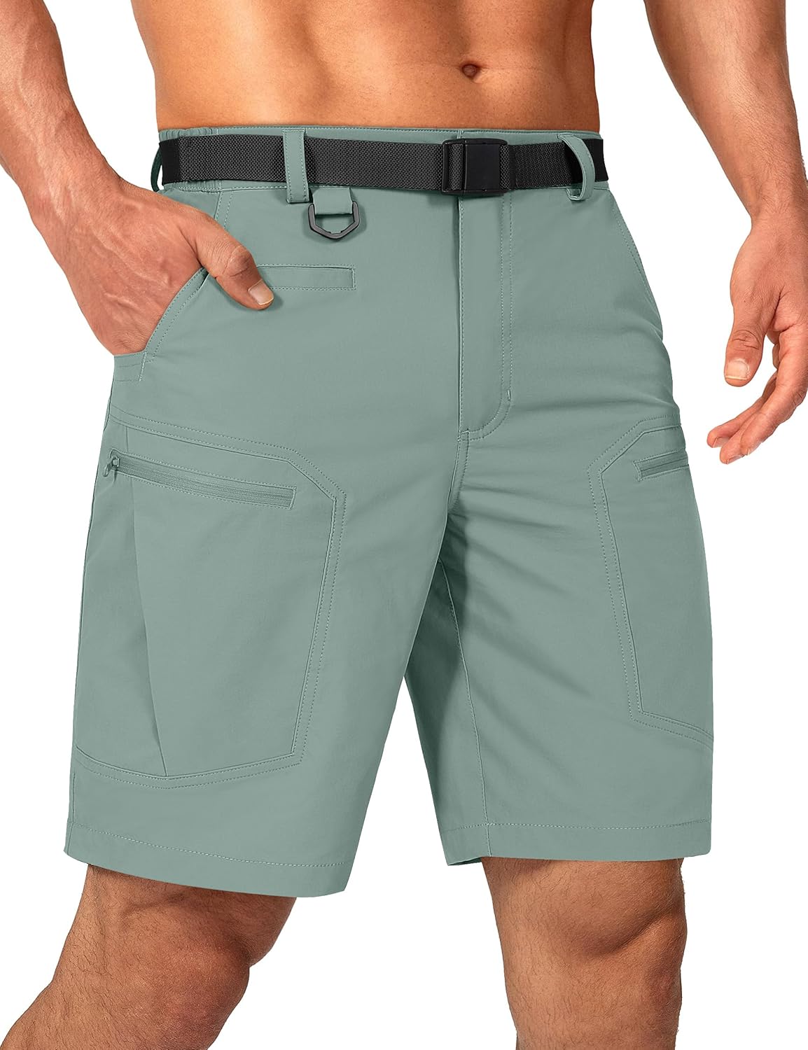 Mens Cargo Hiking Shorts Lightweight Quick Dry Tactical Shorts