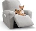Recliner Chair Covers 4 Pieces Stretch Jacquard Slipcover - Easy