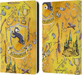 Harry Potter Hufflepuff Deathly Hallows Leather iPad Air 2 Case