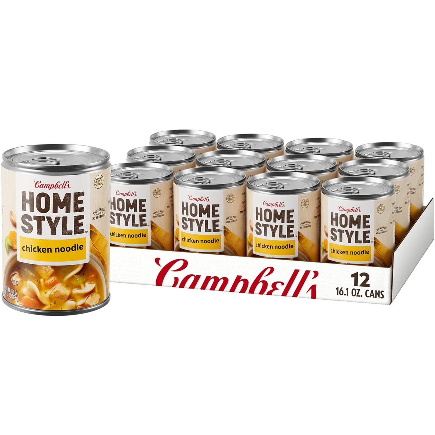 Campbell's Homestyle Chicken Noodle Soup - Comforting Meal Option