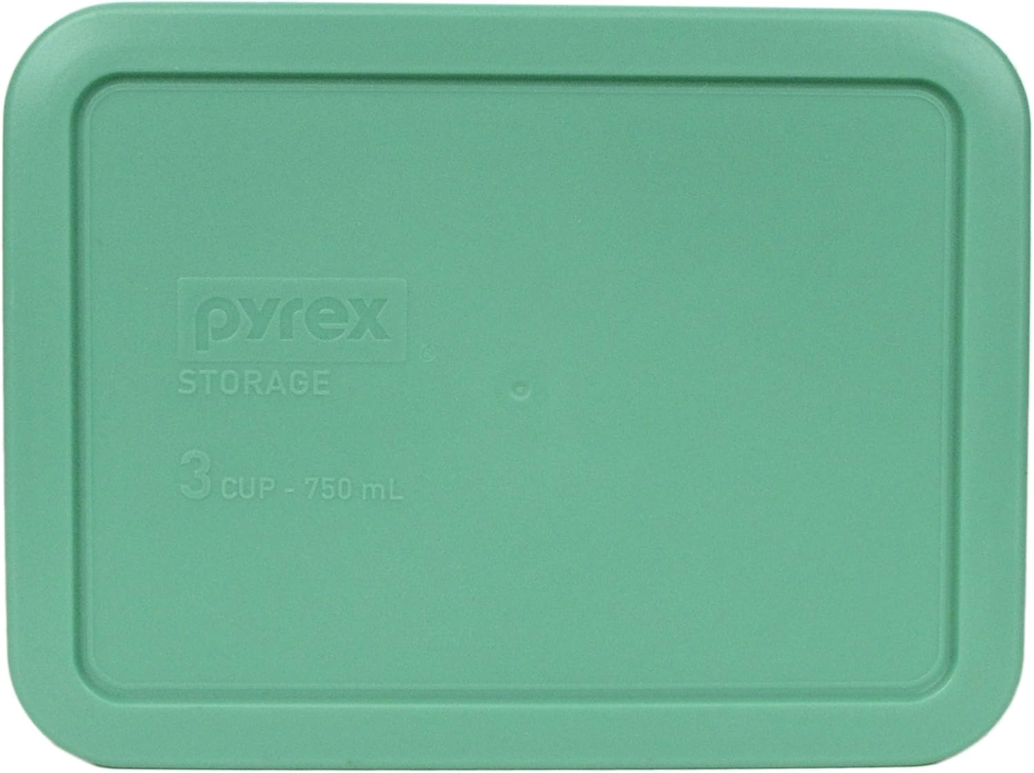 Pyrex 7210-PC Light Green Lid - Securely Store 3 Cups