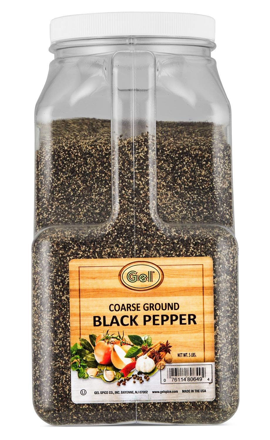 Coarse Ground Black Pepper 5 Lbs for Bold Flavorful Dishes