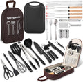 Camping Cookware Set - Portable Stainless Steel