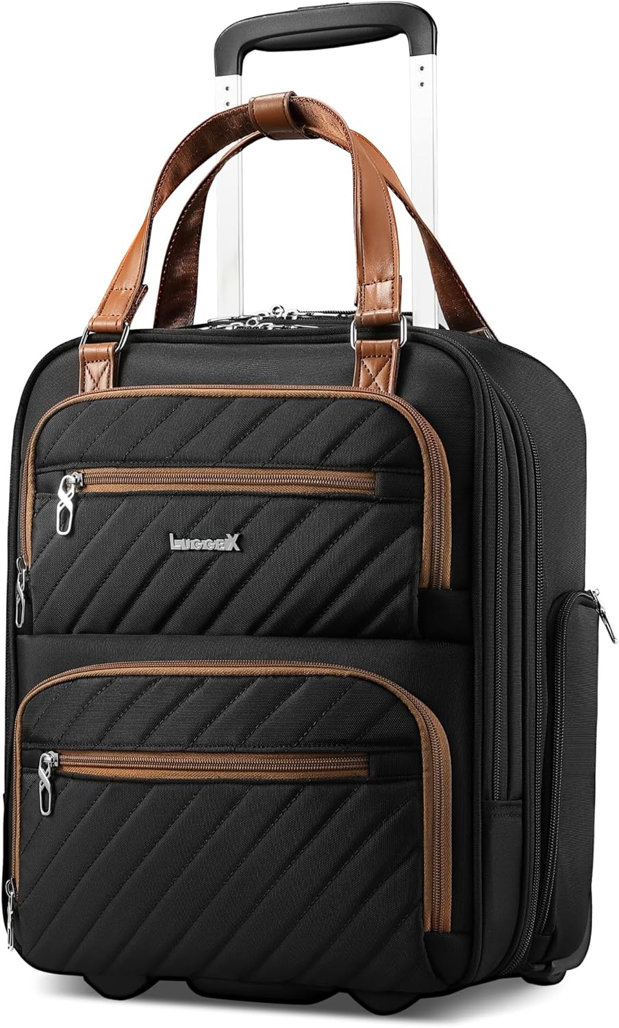 LUGGEX Underseat Carry On Luggage: Stylish & Lightweight Design
