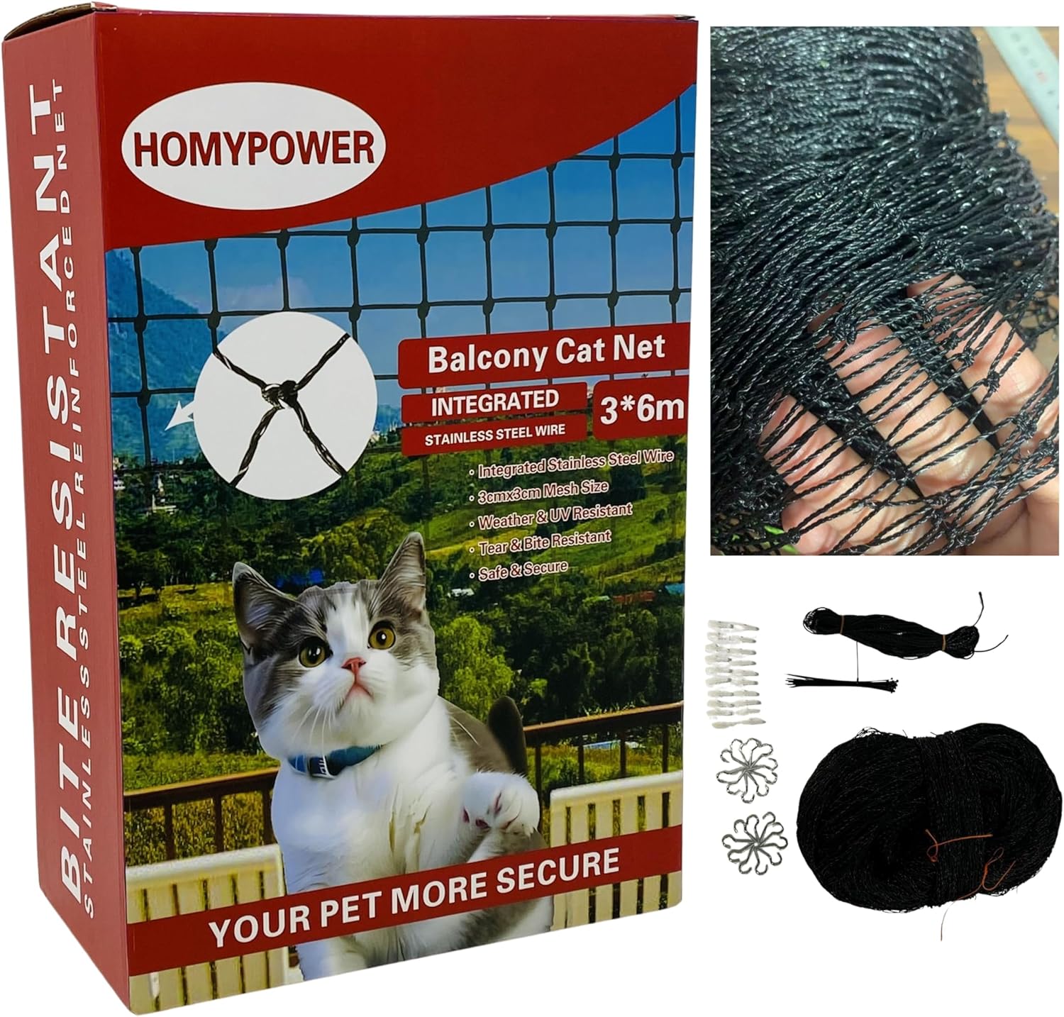 Cat Netting Balcony for Safety and Protection of Your Pets