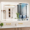 30x50 in LED Bathroom Mirror with Lights - Dimmable, Anti-Fog