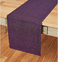 Solino Home Linen Table Runner 72 in - Athena Grape Table Runner
