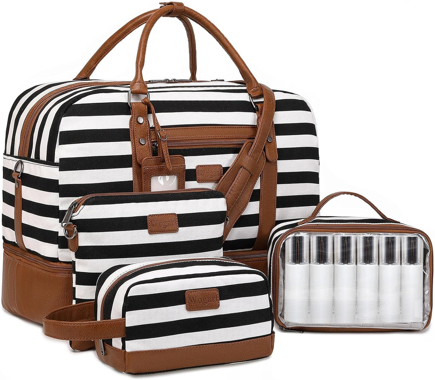 Wogarl Weekender Bags for Women Large Overnight Travel Duffel