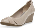 Anne Klein Women's Timeout Wedge Heel Pump - Comfortable Work Wedge 90
