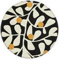 Abstract Matisse Groovy Botanical Small Mouse Pad 7.9x7.9 in - Vibrant