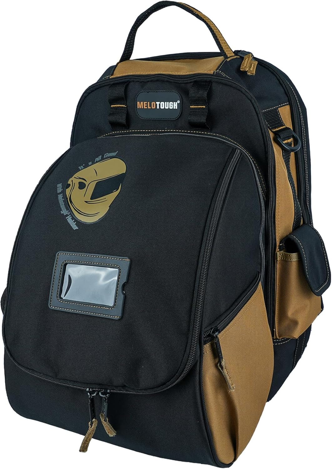 MELOTOUGH Welding Backpack for Tools and Helmet Storage Gear