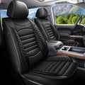 Seat Covers Fit for Chevy Silverado 2007-2026 - Black Leather Fit