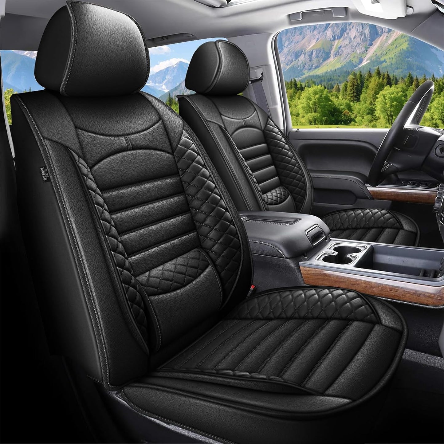 AOMSAZTO Seat Covers for Chevy Silverado 2007-2026 Full Set