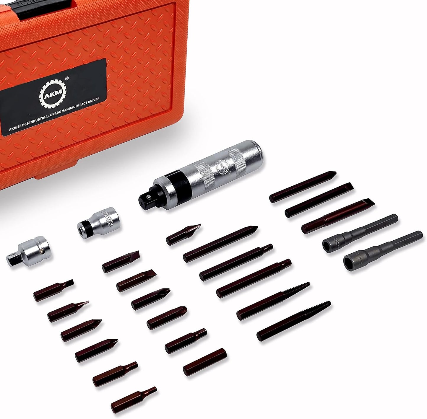AKM Hand Manual Reversible Impact Driver Set for Tough Jobs