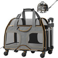 Katziela Rolling Pet Carrier - Airline Compliant Wheeled Carrier