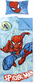 Spiderman Kids Slumber Bag and Pillow - 54 x 27 in Cozy Set