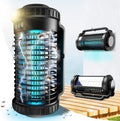 Solar Bug Zapper Indoor Outdoor - Rechargeable 4200V Mosquito Zapper