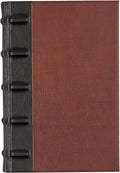 Vintage Leather Journal Burgundy Hardcover Notebook - Heirloom Volume