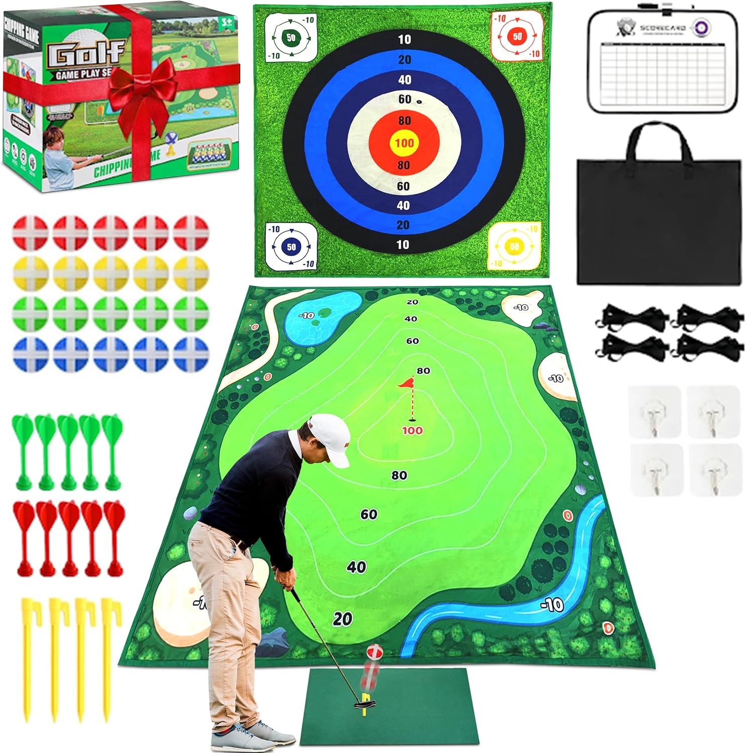 Ultimate Golf Chipping Game Set - ALMALABY