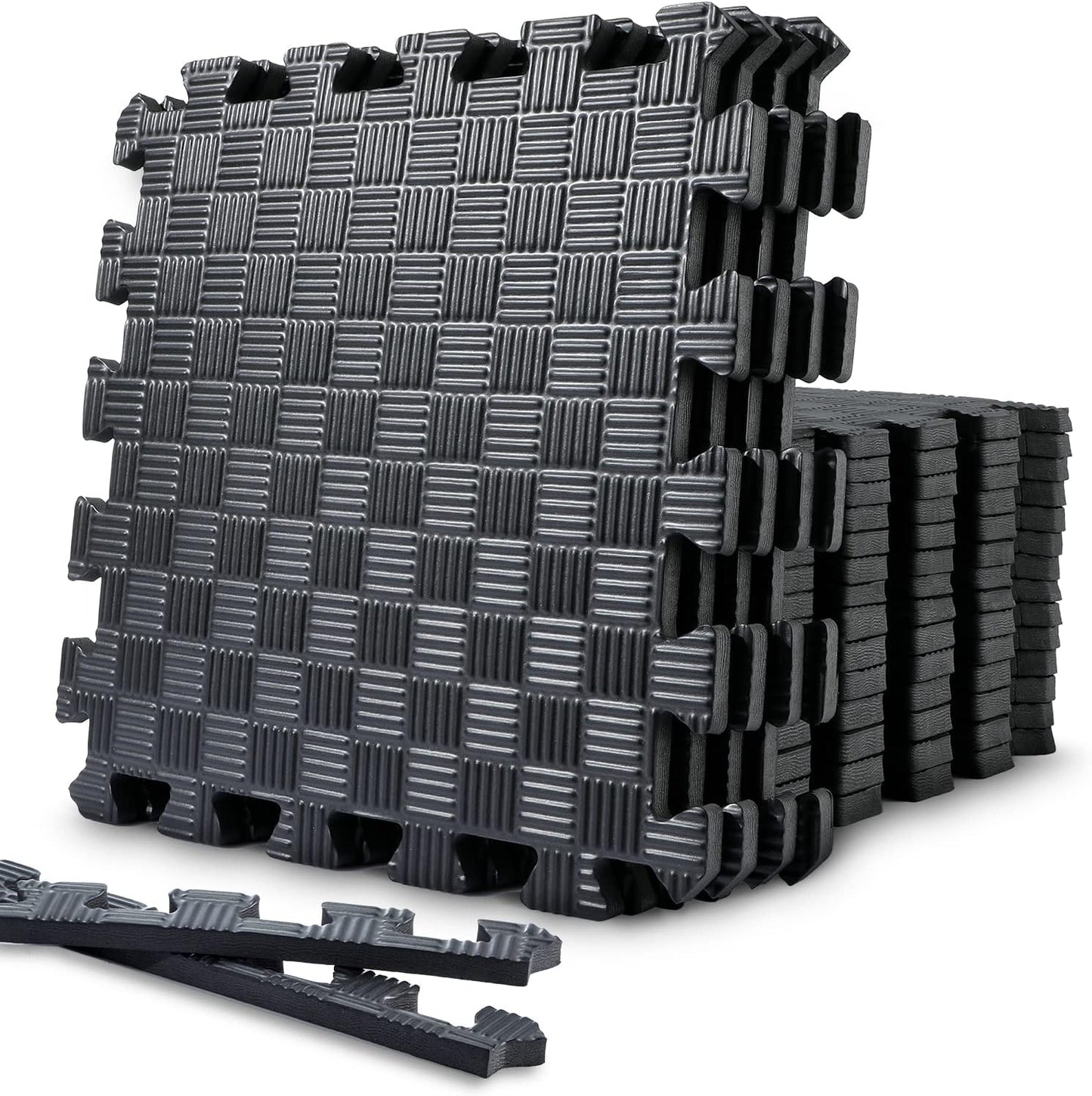 Gym Flooring Puzzle Exercise Mats for Home Gym Fitness Needs