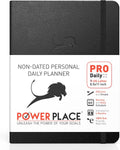 Daily Planner for Productivity and Happiness - Vegan Leather Softcover