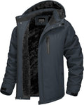 TACVASEN Men's Windproof Ski Jacket - Stay Warm on Every Adventure!
