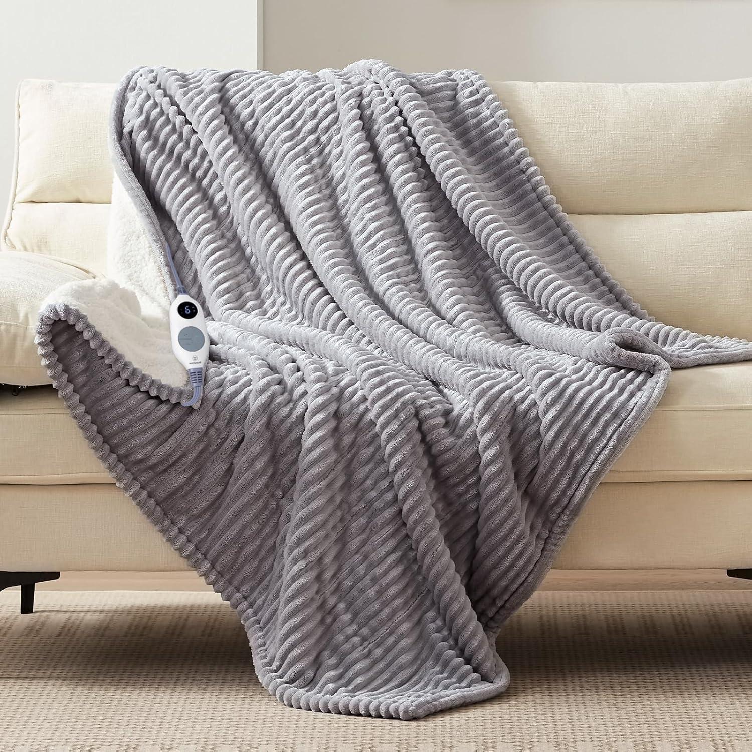 Westinghouse Heated Throw Blanket for Ultimate Comfort and Warmth
