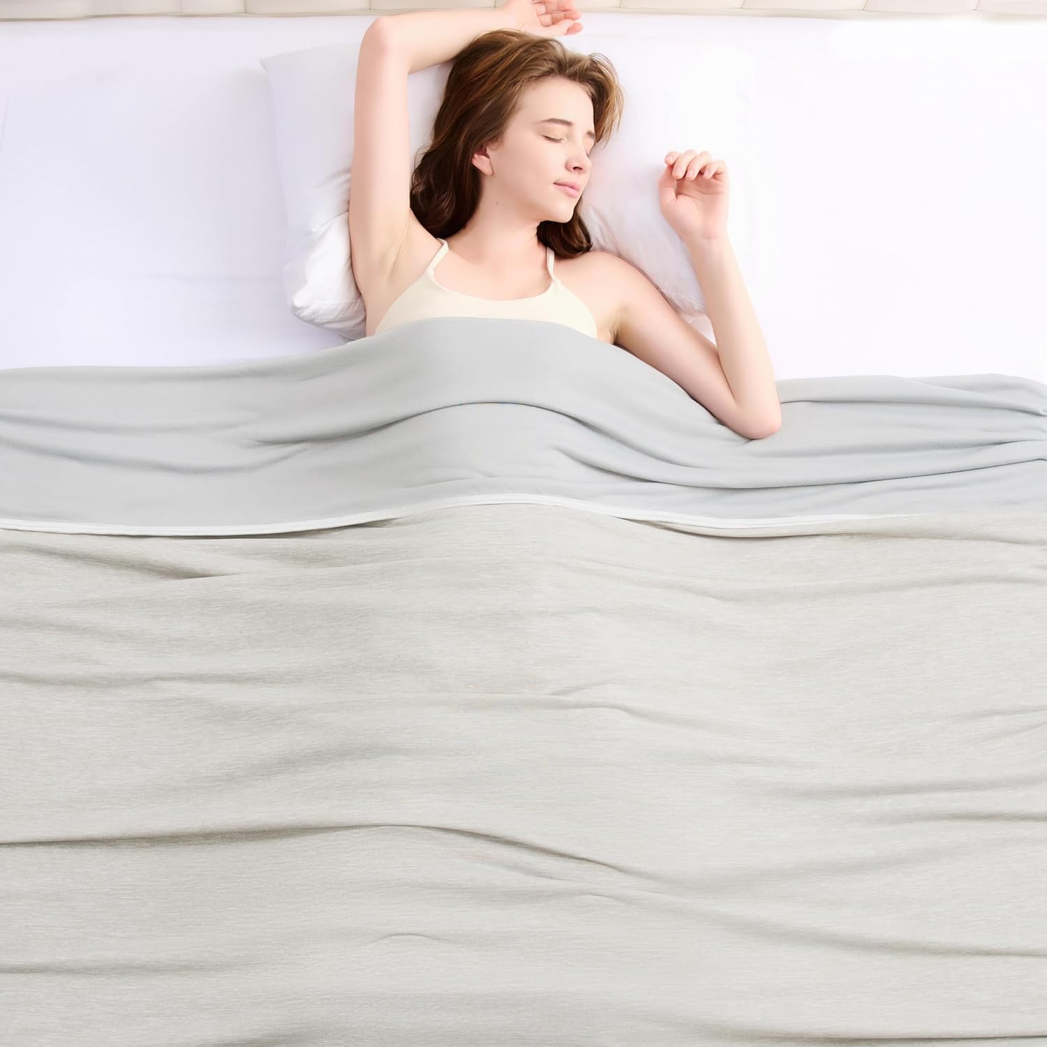 Topcee Cooling Blanket for Night Sweats - Ultra-Cool Comfort