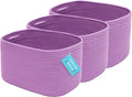 Set of 3 Woven Storage Baskets for Organizing and Decor
