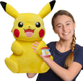 Pokemon Pikachu Giant Plush 24-in - Ultra-Soft Life-Size Plush