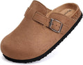 Torotto Kids Suede Clogs Cork Footbed Toddler Slippers (Style HSPP)