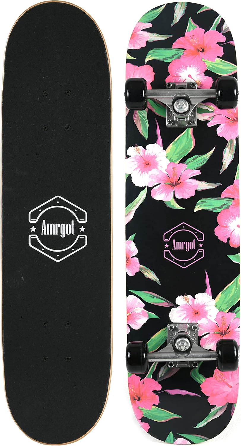 Skateboards for Beginners - 31x8 inches Complete Skateboard