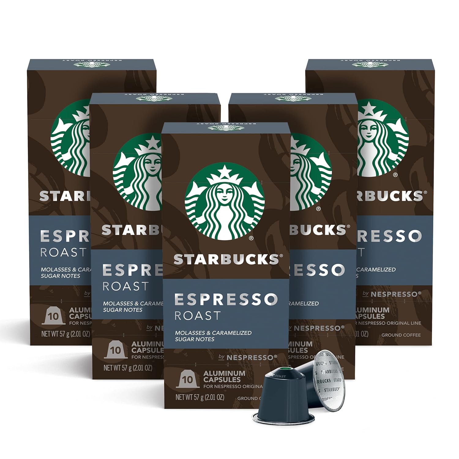 Bold Dark Roast Espresso Pods - 50 Count