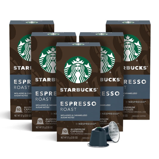 Bold Dark Roast Espresso Pods - 50 Count